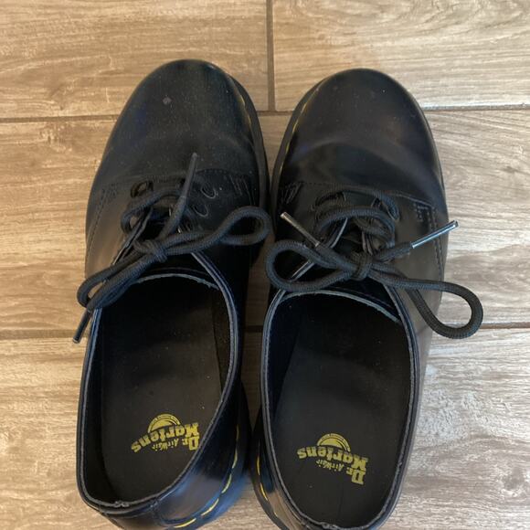 Dr Martens Doc 1461 BEX Mens Size 7 Medium D Black Smooth Leather Oxford Y2K main image 7